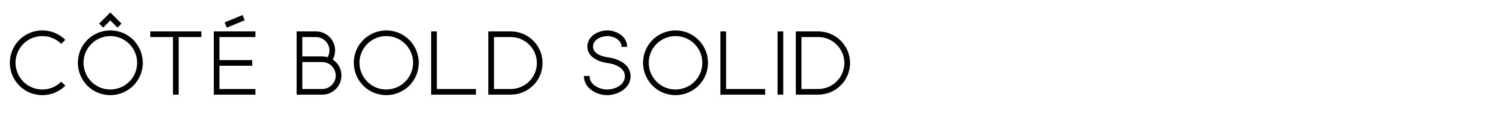 Côté Bold Solid